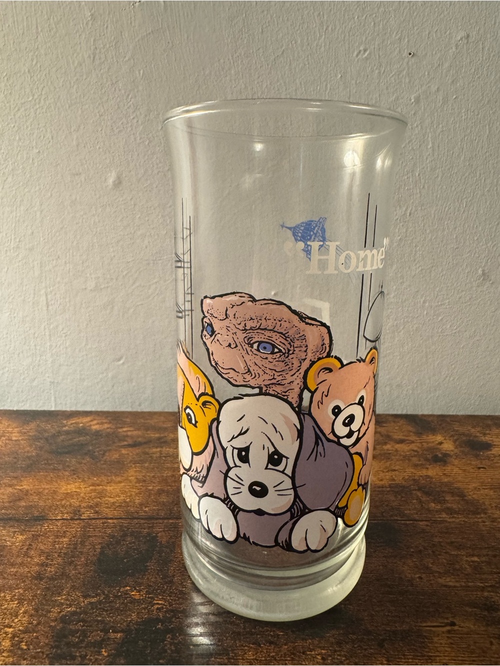 Vintage 1982 ET The Extraterrestrial Pizza Hut Collectors Glass